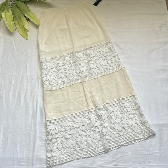 Ardene Dresses & Skirts - Nwt Ardene Crochet Long Skirt